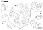 Bosch 3 601 K66 H00 Gcl 2-50 Cg Laser Level / Eu Spare Parts